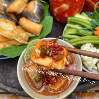 CHAO TIỀU MUỐI ỚT XIÊM XANH, ĐẶC SẢN THEO MÙA - WINNIE HOUSE (chỉ đi hàng khi khách thanh toán trước)