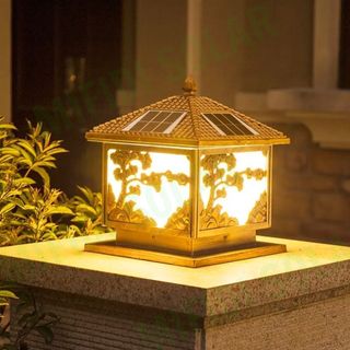 Đèn trụ cổng hình cây tùng 3 chế độ màu size 40cm Chính Hãng Mifidi Solar, Giá sỉ cực tốt dành cho Quý Đại Lý của Mifidi Sỉ/Đại Lý chỉ từ 5 Bộ