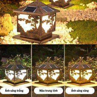 Đèn trụ cổng hình cây tùng 3 chế độ màu size 40cm Chính Hãng Mifidi Solar, Giá sỉ cực tốt dành cho Quý Đại Lý của Mifidi Sỉ/Đại Lý chỉ từ 5 Bộ