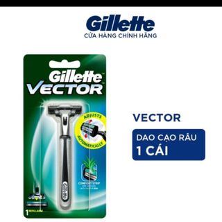 [CHÍNH HÃNG] Dao cạo râu Gillette vector (+Lưỡi kép) giá sỉ