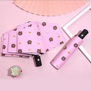 Dù Gấu Brown Bấm Nút Tự Động 2 Chiều