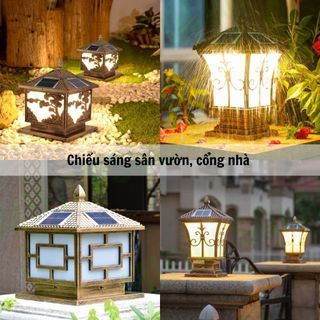 Đèn trụ cổng hình cây tùng 3 chế độ màu size 25cm Chính Hãng Mifidi Solar, Giá sỉ cực tốt dành cho Quý Đại Lý của Mifidi Sỉ/Đại Lý chỉ từ 5 Bộ
