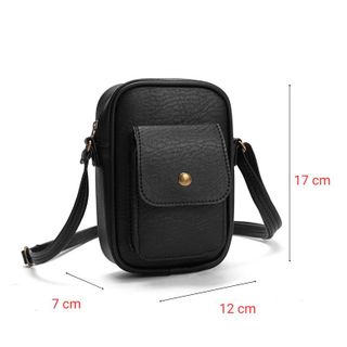 Túi da đeo chéo nhỏ chống nước Zenka rất thanh lịch sang trọng_ZDT01