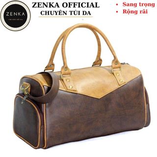 Túi trống du lịch cỡ lớn có ngăn đựng giày riêng Zenka rộng rãi đựng được nhiều đồ rất tiện dụng_ZKDL03