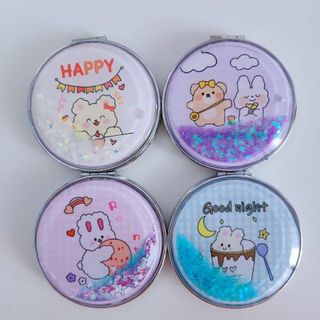 GƯƠNG 2 MẶT NHŨ NƯỚC GẤU DÂU VÀ HOẠT HÌNH