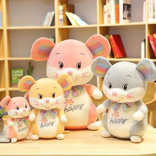 Chuột Bông Thêu Chữ 45cm