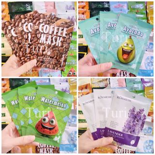Mặt nạ nhiều loại cấp ẩm, dưỡng da
