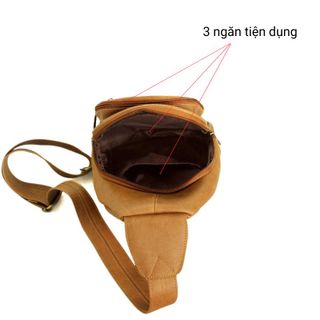 Túi đeo chéo nam Zenka thanh lịch sang trọng rất gọn gàng tiện dụn_ZDC01