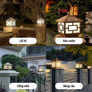 Đèn Trụ cổng hình cây tùng 3 chế độ màu size 30cm Chính Hãng Mifidi Solar, Giá sỉ cực tốt dành cho Quý Đại Lý của Mifidi Sỉ/Đại Lý chỉ từ 5 Bộ