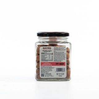 Hạnh Nhân Rang Hũ Thủy Tinh 180g - FAMINUTS