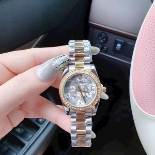ĐỒNG HỒ NỮ TRUNG CẤP RÔ.LEX MẶT HOA