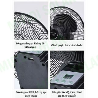 Quạt quỳ năng lượng mặt trời V118 Chính Hãng Mifidi Solar, Giá sỉ cực tốt dành cho Quý Đại Lý của Mifidi Sỉ/Đại Lý chỉ từ 5 Bộ