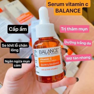Tinh Chất Dưỡng Trắng Da, Mờ Thâm Nám BALENCE Active Formula Vitamin C Brightening Serum