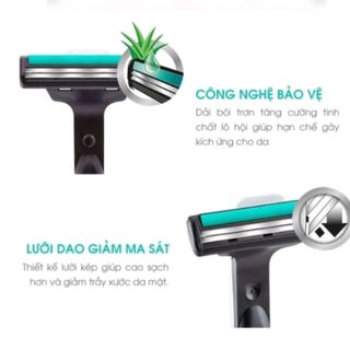 [CHÍNH HÃNG] Lưỡi dao cạo râu Gillette vector (2 lưỡi kép)