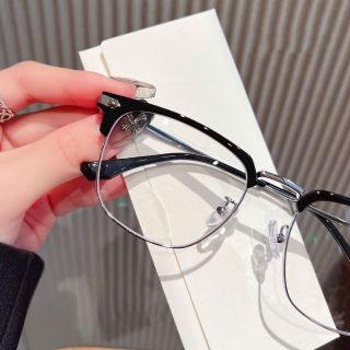 Kính Nửa Gọng Chống Bức Xạ & Ánh Sáng Xanh Thời Trang Hàn Quốc Cho Nam & nữ