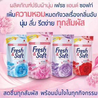 Nước Xả Vải Fresh Soft Thái Lan- 1 thùng 24 túi