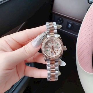 ĐỒNG HỒ NỮ TRUNG CẤP RÔ.LEX MẶT ĐÁ