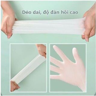 Găng tay cao su, Bao tay nấu ăn, vệ sinh, rửa chén, dọn nhà - hộp 30 cái, không mùi - Găng tay hộp 30 cái giá sỉ