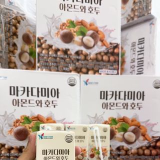 Sữa Hạt Maca Óc Chó Hạnh Nhân Kang's Food xách 16 hộp x 190ml (Thùng 4 xách)