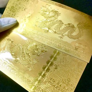 RỒNG plastic mạ vàng - SP007070