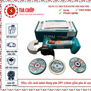 Máy cắt, mài mini dùng pin Lithium-Ion 20V (chưa gồm pin & sạc), không chổi than, thiết kế nhỏ gọn, mạnh mẽ giá sỉ