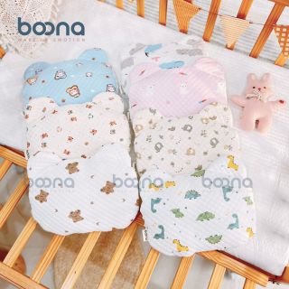 Gối gấu trần in Boona cho bé - SuuHouse BaBy