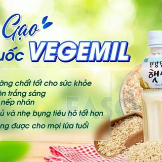 SỮA GẠO VEGEMIL HÀN QUỐC - BẠN ĐỒNG HÀNH CỦA HỆ TIÊU HÓA