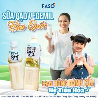 SỮA GẠO VEGEMIL HÀN QUỐC - BẠN ĐỒNG HÀNH CỦA HỆ TIÊU HÓA