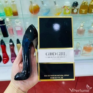 Nước Hoa Nữ Carolina Herrera Guốc Đen Eau De Parfum 80ml, bí ẩn , lôi cuốn giá sỉ