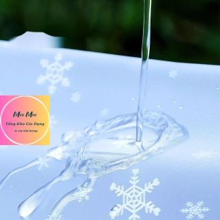 Áo Mưa Nhựa Dẻo Bông Tuyết Chống Nước- Áo To Rộng