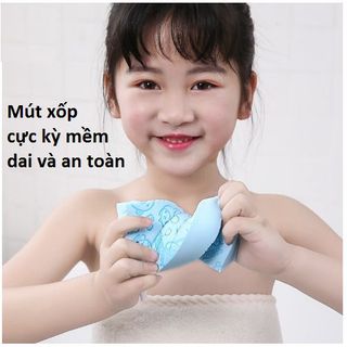 MÚT TẮM KỲ GHÉT , BÔNG TẮM MỀM MẠI , MIẾNG TẮM TẨY TẾ BÀO CHẾT , MIẾNG MÚT TẮM BỌT BIỂN KỲ GHÉT SẠCH DA CHẾT - MÚT TẮM BỌT BIỂN GIÁ SỈ