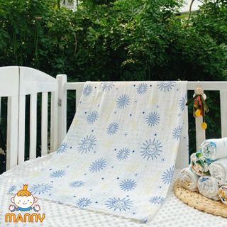 Manny- Hộp 2 Khăn Đa Năng 100% Sợi Tre Cao Cấp