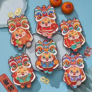 set 6 lì xì tết 2024 siêu xinhh