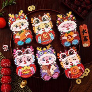 set 6 lì xì tết 2024 siêu xinhh