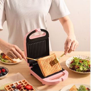 MÁY NƯỚNG BÁNH MÌ SANDWICH MÀU HỒNG