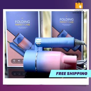 Máy sấy tóc gấp gọn mini - Máy sấy tóc tạo kiểu công suất 2200W chuẩn salon gấp gọn tiện lợi / có sỉ
