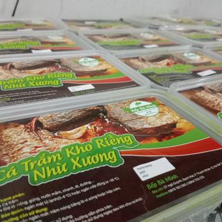 Bếp Bà Minh - Đặc sản cá trắm kho riềng nhừ xương - Hương vị cổ truyền - Hộp 500gr