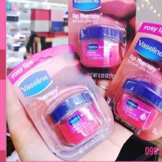 [CHÍNH HÃNG] Vaseline dưỡng môi Lip Therapy 7g (hồng - trắng)