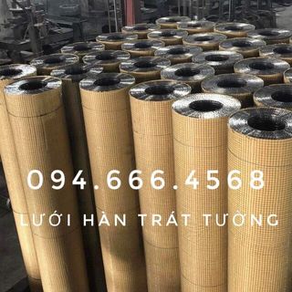 Lưới thép hàn trát tường ô 5x5 10x10 15x15 20x20 chống nứt tường xây