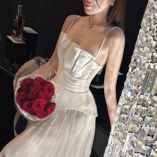 SET ÁO PEPLUM 2S XẾP LI NGỰC TÀ XÉO + CHÂN VÁY LƯỚI 2M