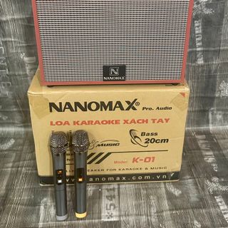 Loa Karaoke Xách Tay Nanomax K-01 giá sỉ