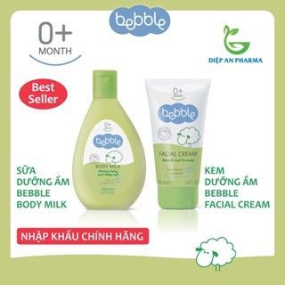 Kem dưỡng ẩm da mặt Bebble Facial Cream cho bé Chính Hãng Bulgaria