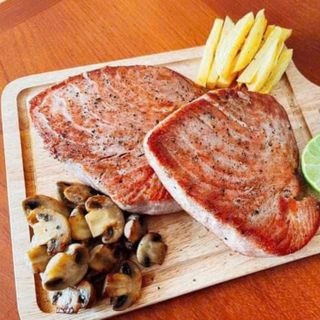 Steak cá ngừ đai dương 6 miếng 8/9 miếng giá sỉ