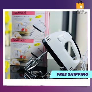 Máy đánh trứng cầm tay 7 tốc độ SCARLETT tiện lợi - Công suất 180w / Có sỉ