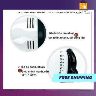 Máy đánh trứng cầm tay 7 tốc độ SCARLETT tiện lợi - Công suất 180w / Có sỉ