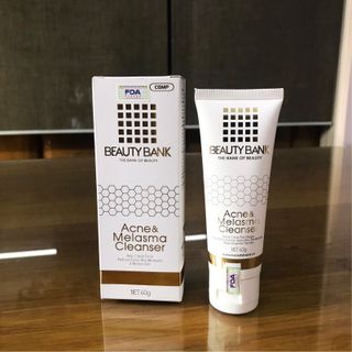 BEAUTY BANK - Sữa Rửa Mặt ACNE & MELASMA CLEANSER (60g), giảm mụn, mờ nám, trắng da