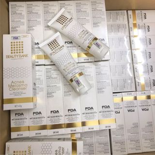 BEAUTY BANK - Sữa Rửa Mặt ACNE & MELASMA CLEANSER (60g), giảm mụn, mờ nám, trắng da