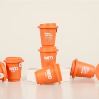 HỘP 12 viên Cà Phê Hòa Tan Sấy Thăng Hoa MIRABI, Full Hộp Cam - Coffee WEDNESDAY 50% ROBUSTA