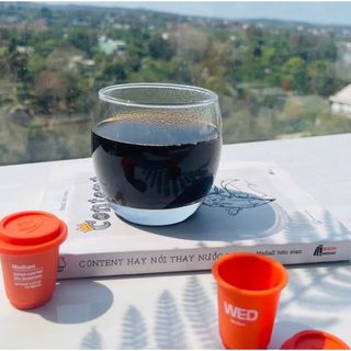 HỘP 12 viên Cà Phê Hòa Tan Sấy Thăng Hoa MIRABI, Full Hộp Cam - Coffee WEDNESDAY 50% ROBUSTA