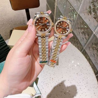 ĐỒNG HỒ CẶP CAO CẤP RÔ.LEX VIỀN HỘT 1